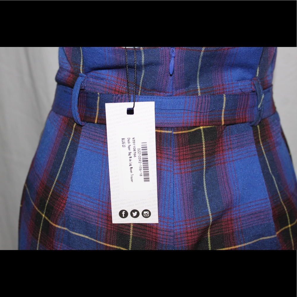 Paperbag Wide Leg Trouser